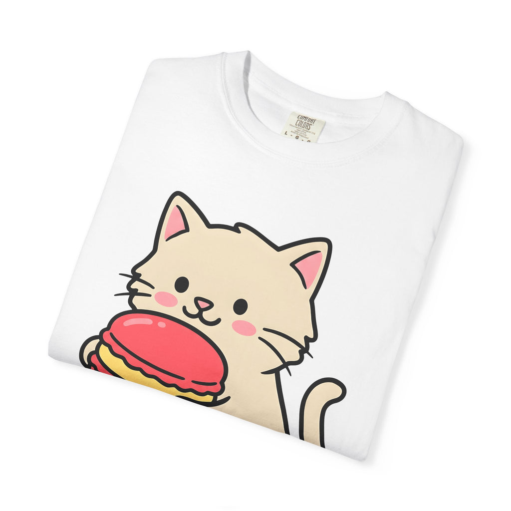 Cat Confection Shirt Cat Snacks Gift Women Sweet Tee Pastry T-Shirt Cat Fan Cute Tshirt Treat Graphic Graphic Dessert Cookie Tshirt