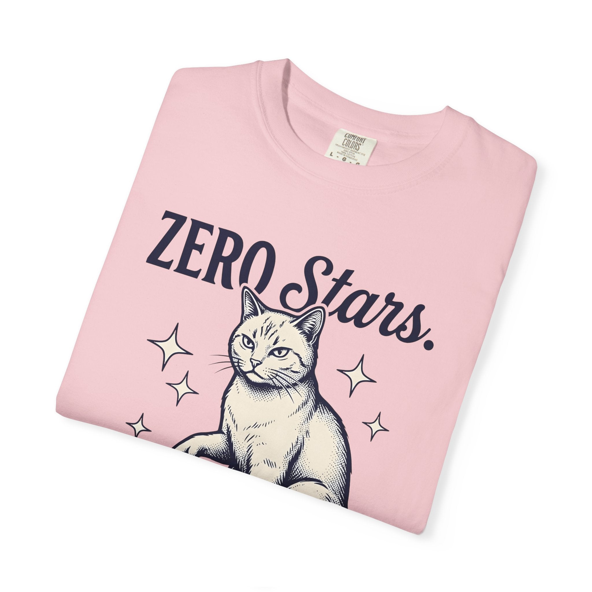 Kitty Art Shirt Cat Satire Gift Women Sketch Tee Cat T-Shirt Cat Fan Cat Illustration Graphic Line Art Food Dish Tshirt