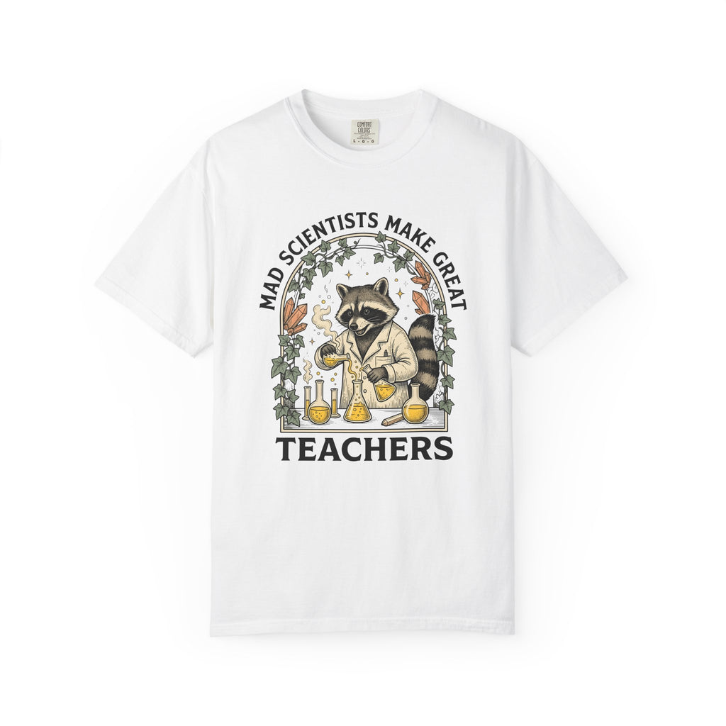 Raccoon Biologist Shirt Teacher Critters Gift Women Rustic Tee Wildlife Biologist T-Shirt Educator Enthusiast Animal Graphic Tshirt Outline