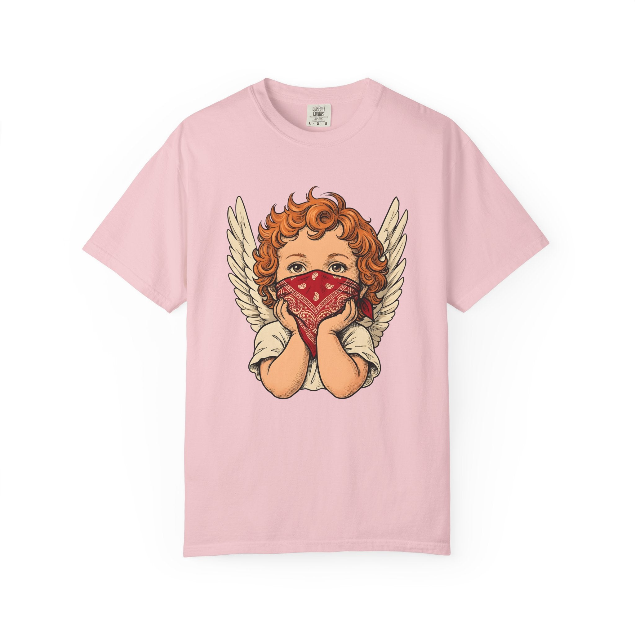 Cherub Angel Shirt St. Valentines Day Romance Gift Women Classic Tee Angel T-Shirt Valentine Fan Vintage Tshirt Love Graphic Old School