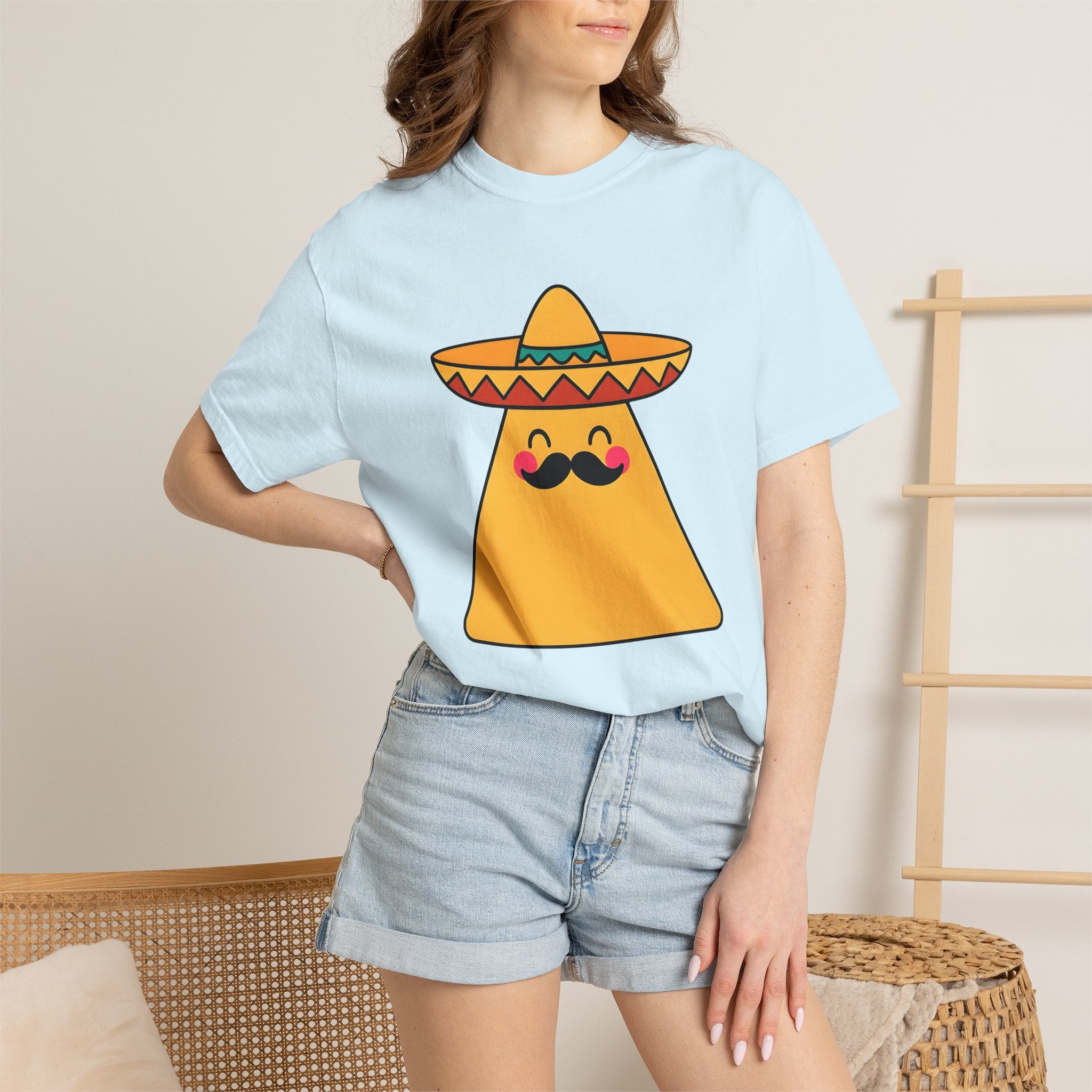 Nacho Snack Shirt Holiday Celebration Gift Women Adorable Tee Nacho T-Shirt Party Fan Cute Tshirt Festive Graphic Animated Cap Tshirt