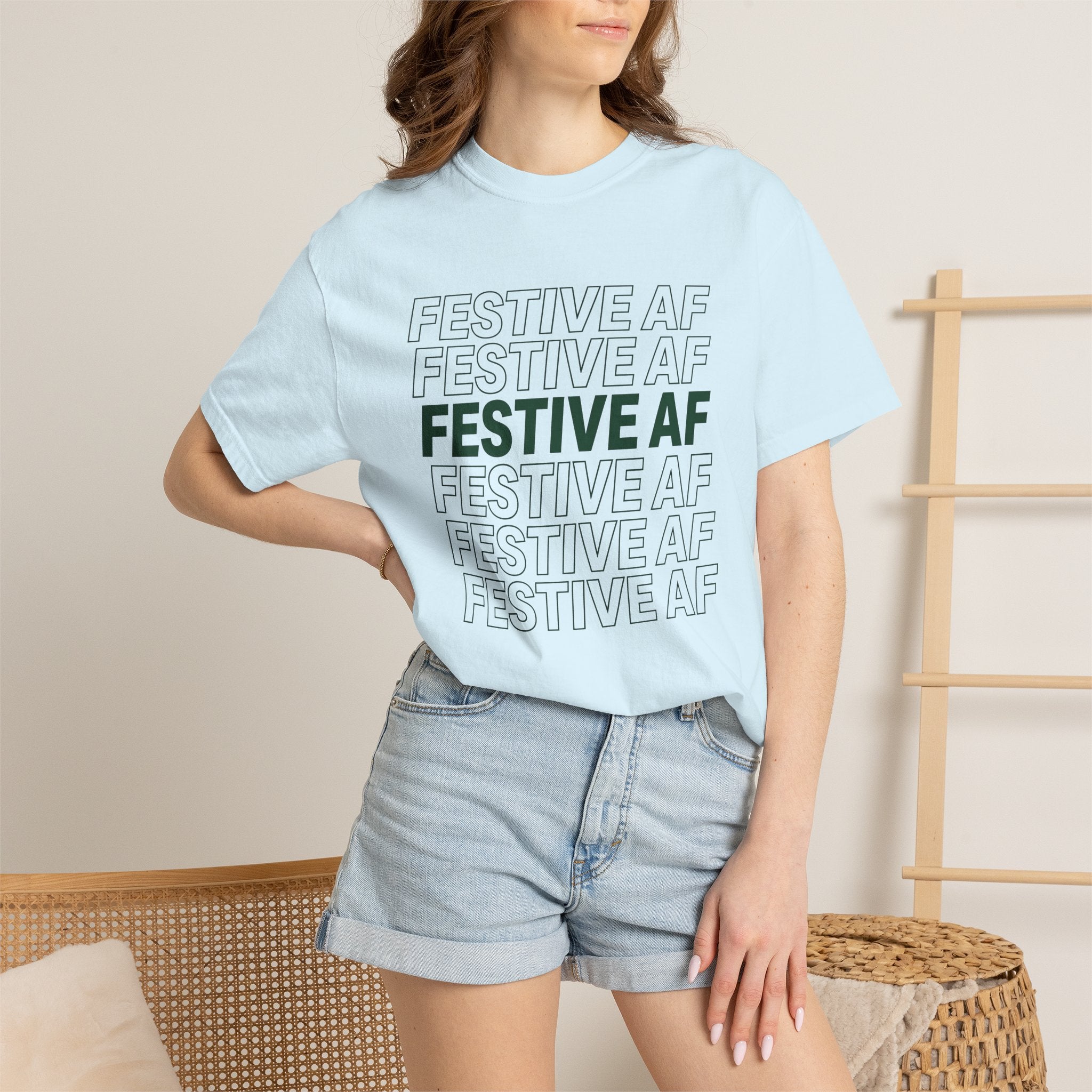 Thick Typeface Shirt Holiday Festivity Gift Women Trendy Tee Font T-Shirt Celebration Fan Typography Tshirt Festive Graphic Basic Repeated