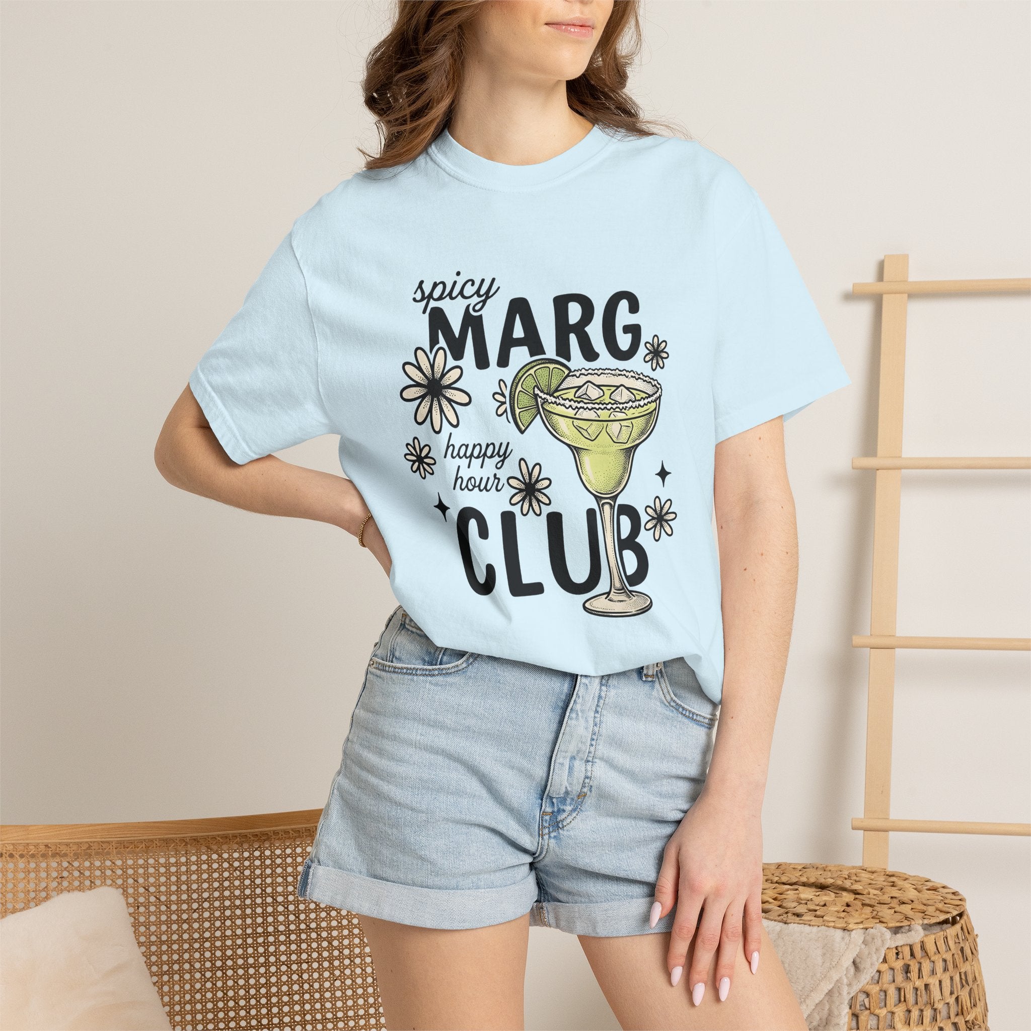 Margarita Drink Shirt Drinks Event Gift Women Old School Tee Cocktail T-Shirt Cocktail Fan Retro Tshirt Party Graphic Doodle Lime Slice