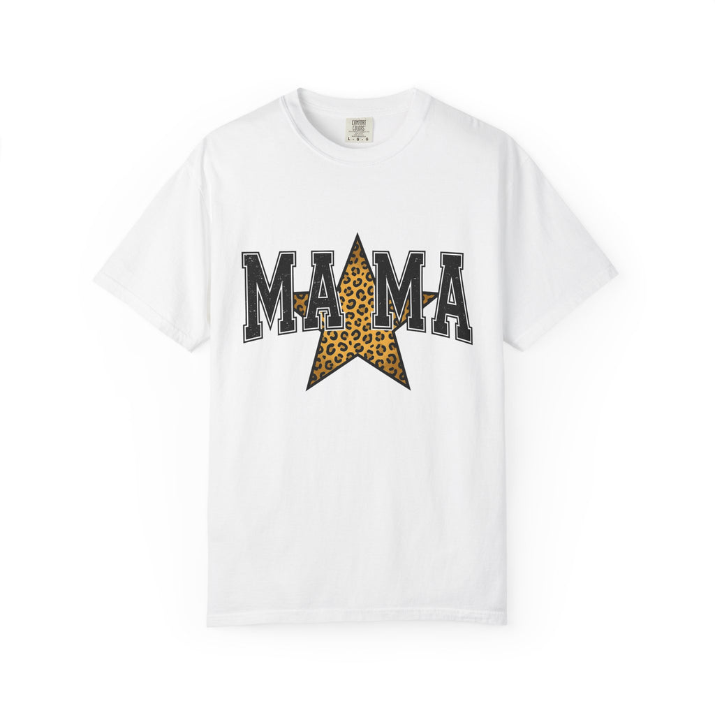 Cheetah Star Shirt Moms Feline Gift Women Modern Tee Leopard T-Shirt Mother Fan Cat Graphic Vintage Wild Print Tshirt