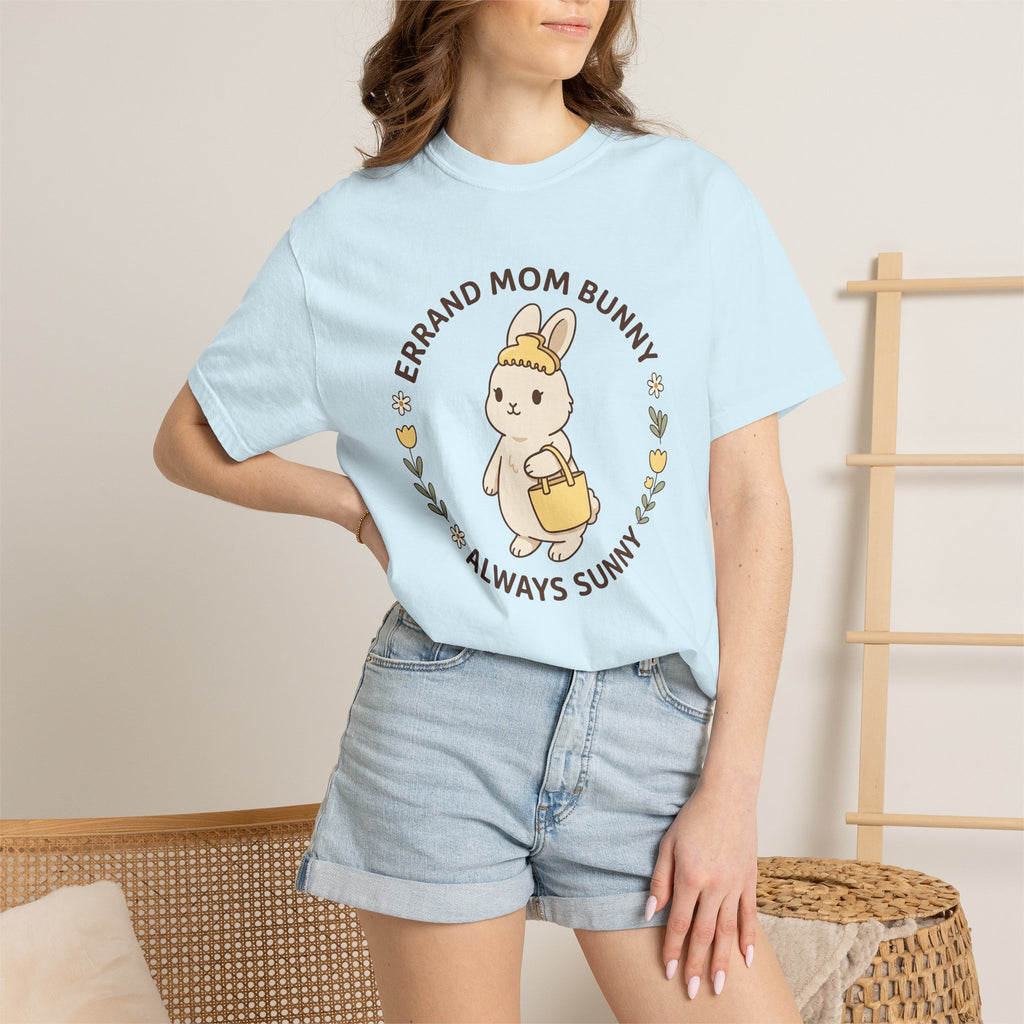 Bunny Mother Shirt Moms Wildlife Gift Women Charming Tee Rabbit T-Shirt Mom Fan Hare Tshirt Wildlife Graphic Animated Floral Tshirt
