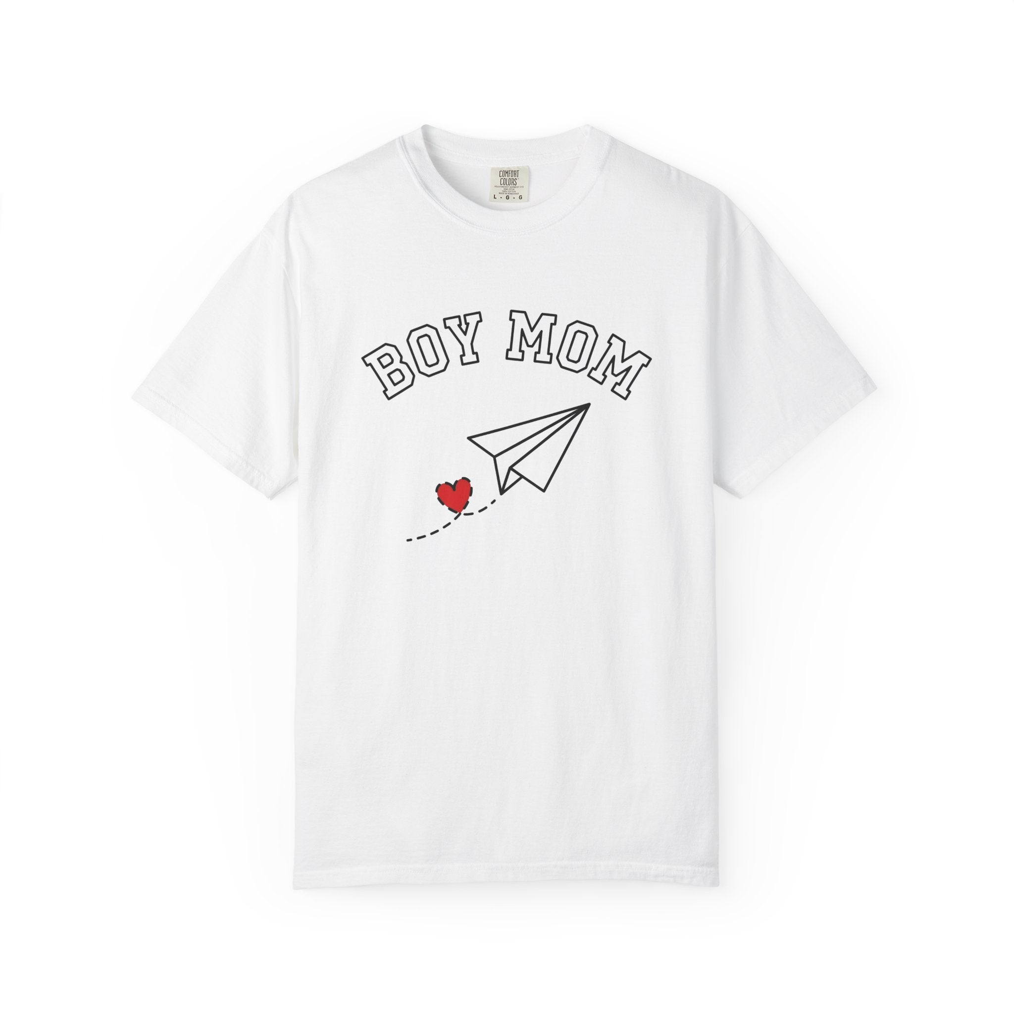 Folding Plane Shirt Moms Kin Gift Women Contemporary Tee Paper Plane T-Shirt Motherhood Fan Modern Tshirt Family Graphic Plain Affection
