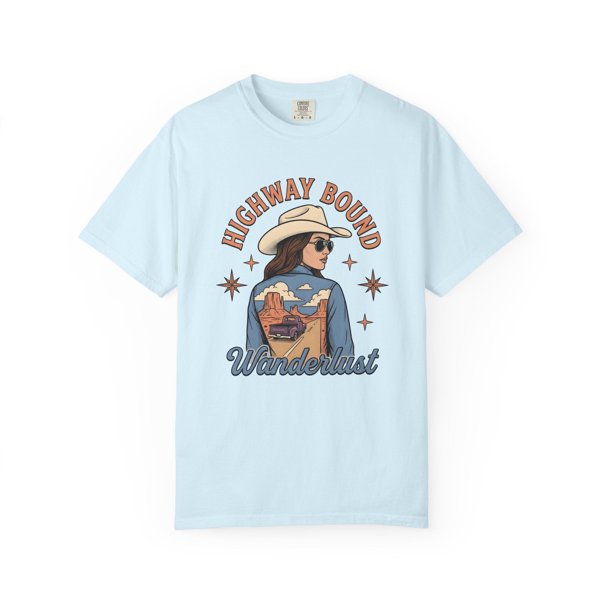 Cowgirl Graphic Shirt Cowgirl Adventure Gift Women Vintage Tee Western T-Shirt Cowboy Fan Retro Tshirt Explorer Graphic Retro Desert Truck