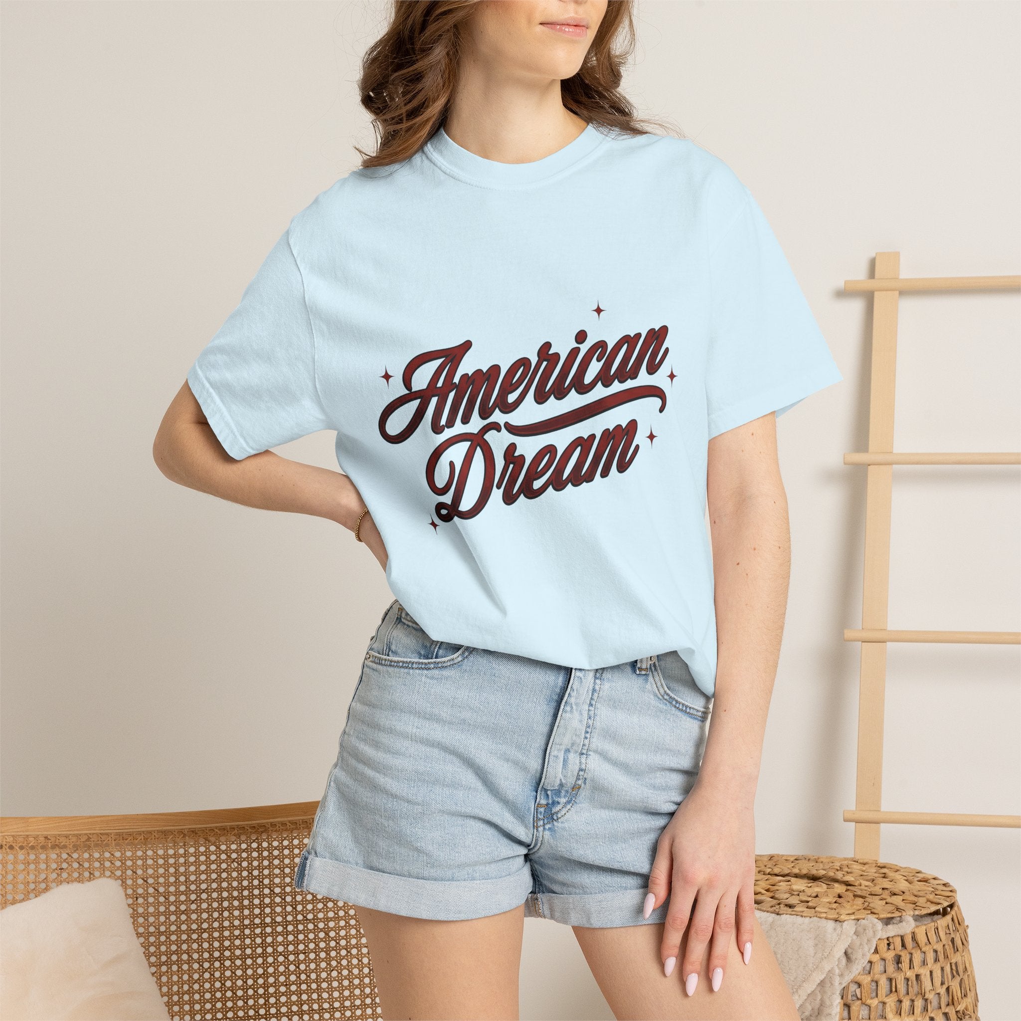 Handwritten Font Shirt Typography Usa Gift Women Vintage Tee Calligraphy T-Shirt Lettering Enthusiast Distressed Tshirt American Graphic