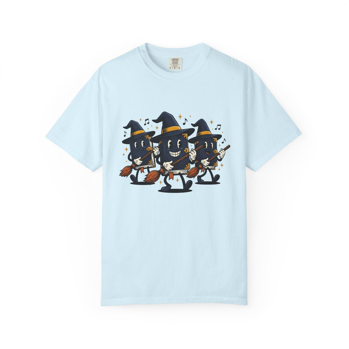 Witch Fantasy Figures Shirt Halloween Story Unisex Gift Sketch Tee Sorceress