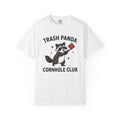 Raccoon Cornhole Shirt Cornhole Wildlife Gift Women Comic Tee Cornhole Boards T-Shirt Cornhole Fan Cartoon Tshirt Animal Graphic Fun Bean
