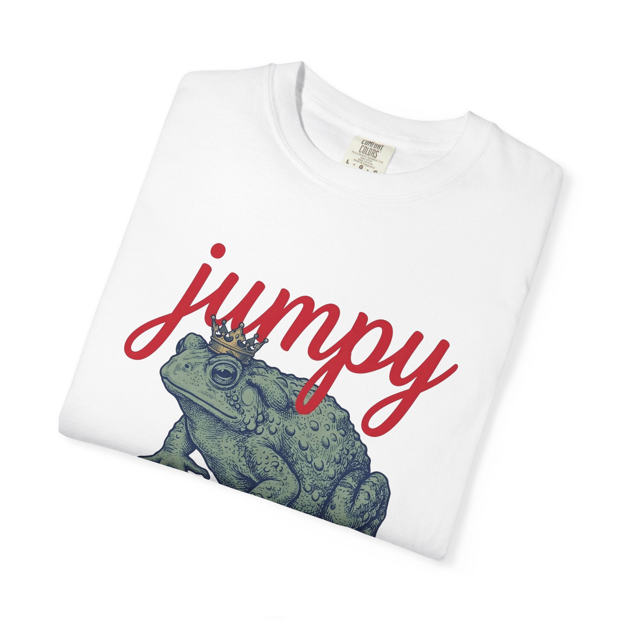 Frog Crown Shirt Frog Animal Gift Women Vintage Tee Toad T-Shirt Amphibian Fan Retro Tshirt Wildlife Graphic Hand Drawn Crown Tshirt