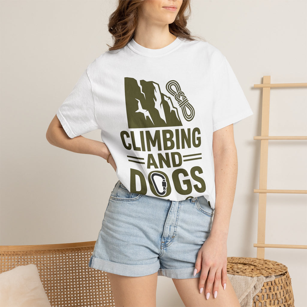 Mountain Rope Print Shirt Climbing Trek Gift Women Contemporary Tee Rope Print T-Shirt Climber Enthusiast Modern Tshirt Hiking Graphic Sleek