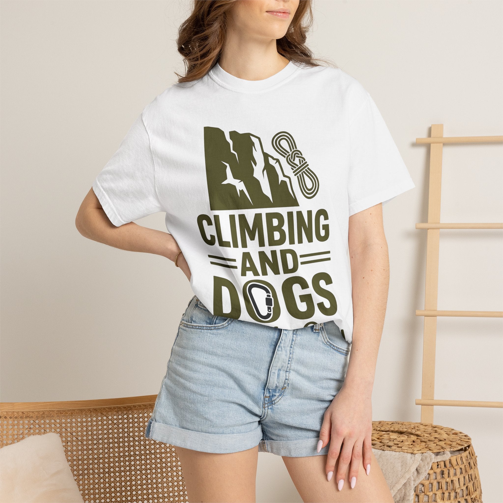 Mountain Rope Print Shirt Climbing Trek Gift Women Contemporary Tee Rope Print T-Shirt Climber Enthusiast Modern Tshirt Hiking Graphic Sleek