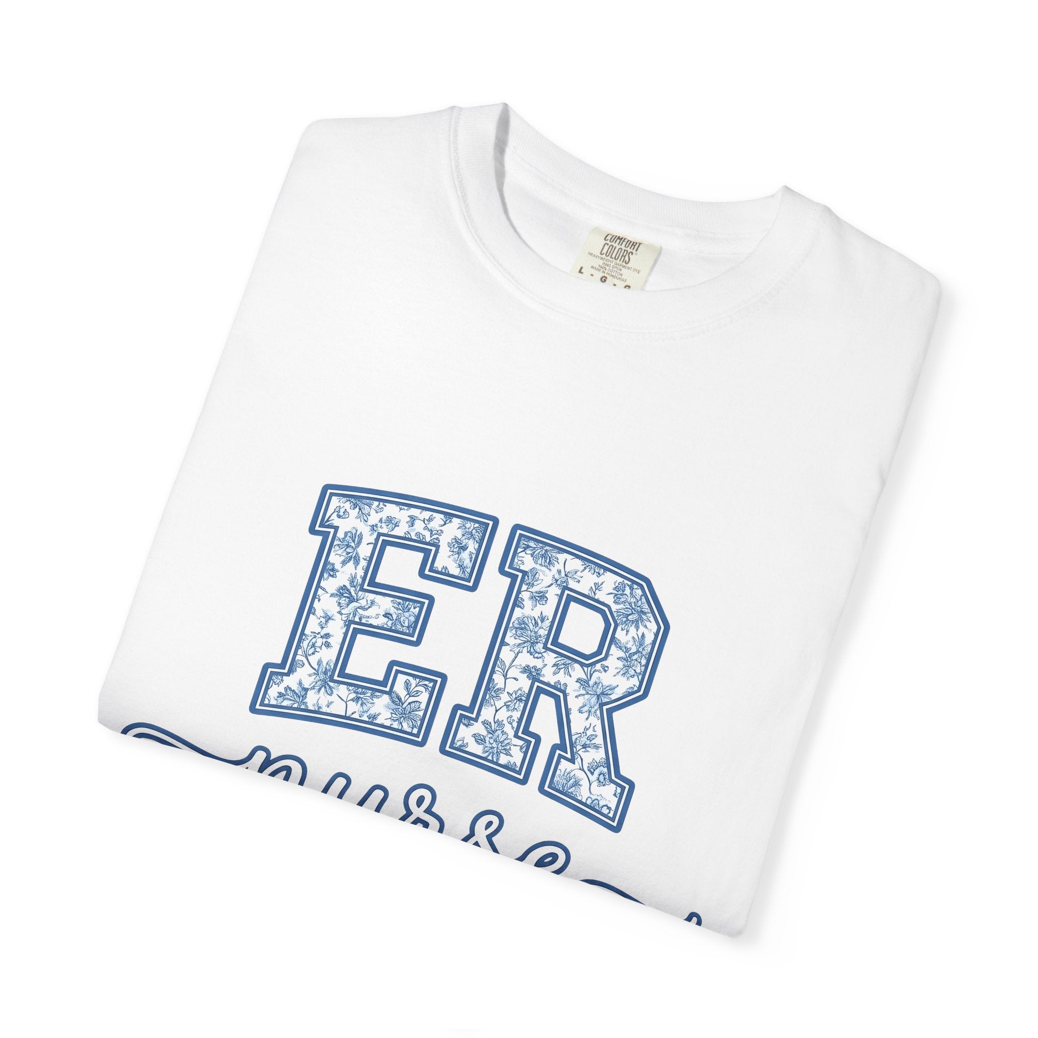 Floral Varsity Letters Shirt Nurse Medical Gift Women Vintage Tee Letterman T-Shirt Healthcare Enthusiast Retro Tshirt Health Graphic
