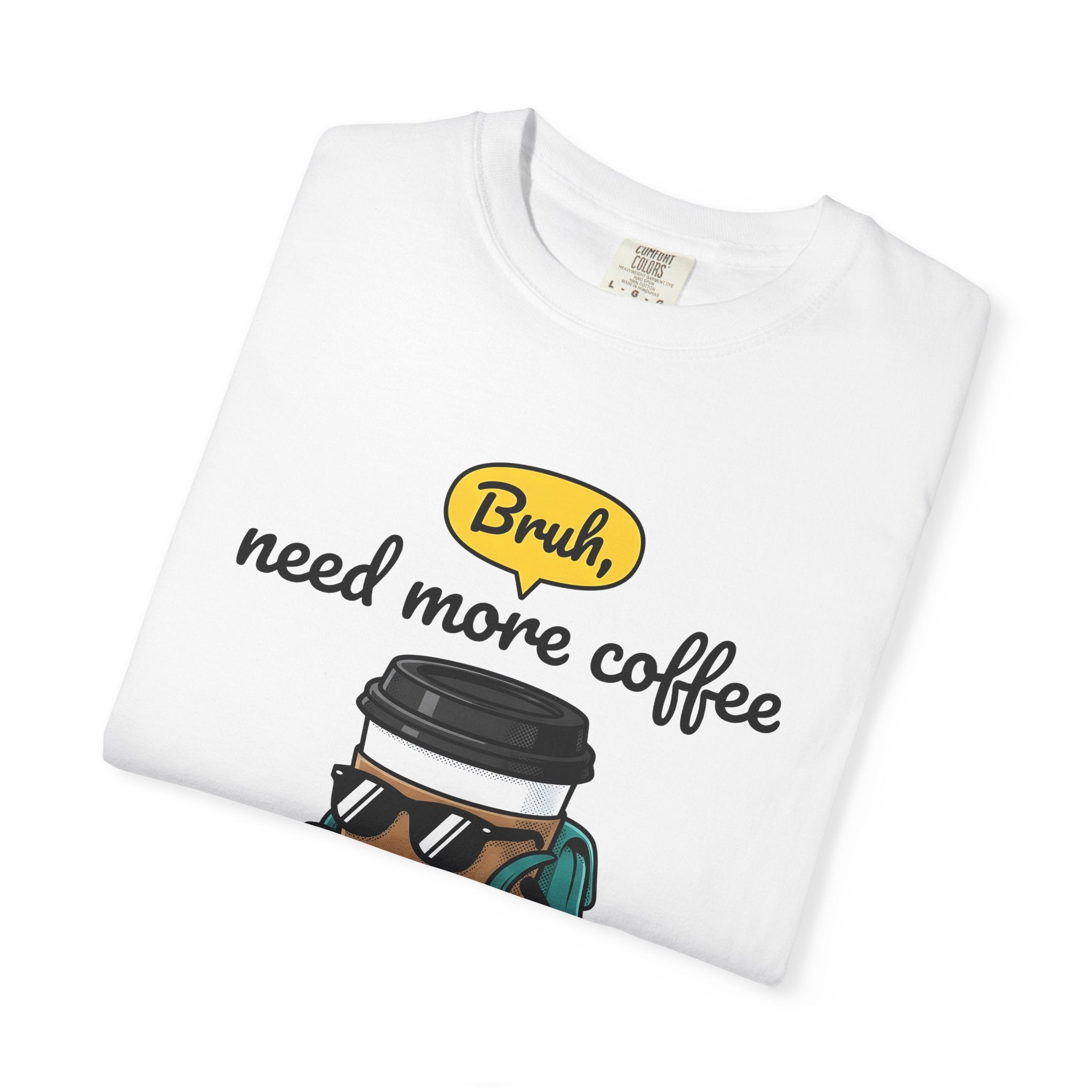 Latte Character Shirt Coffee Comedy Gift Women Animation Tee Coffee T-Shirt Coffee Fan Cartoon Tshirt Humor Graphic Classic Sun Glasses