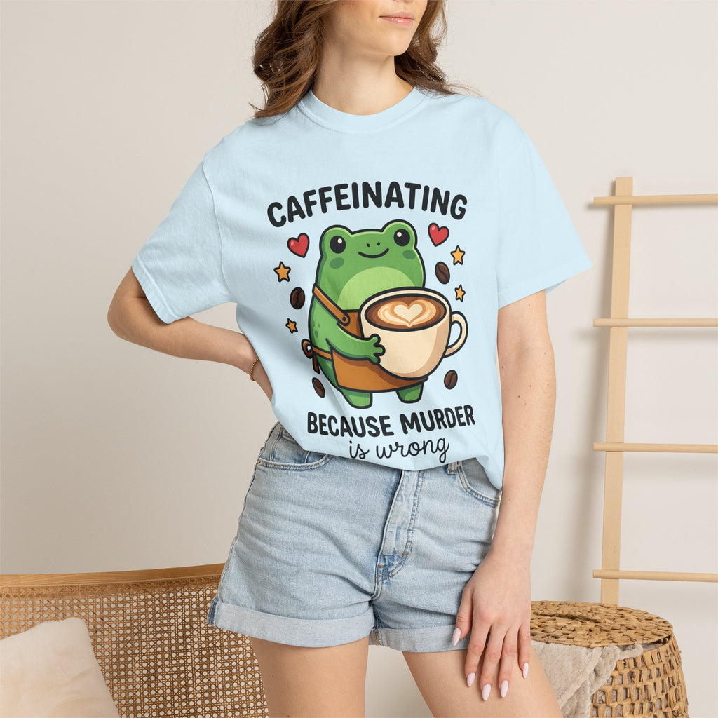 Frog Mug Shirt Coffee Pet Gift Women Adorable Tee Mug T-Shirt Coffee Fan Cute Tshirt Animal Graphic Comic Love Symbols Tshirt