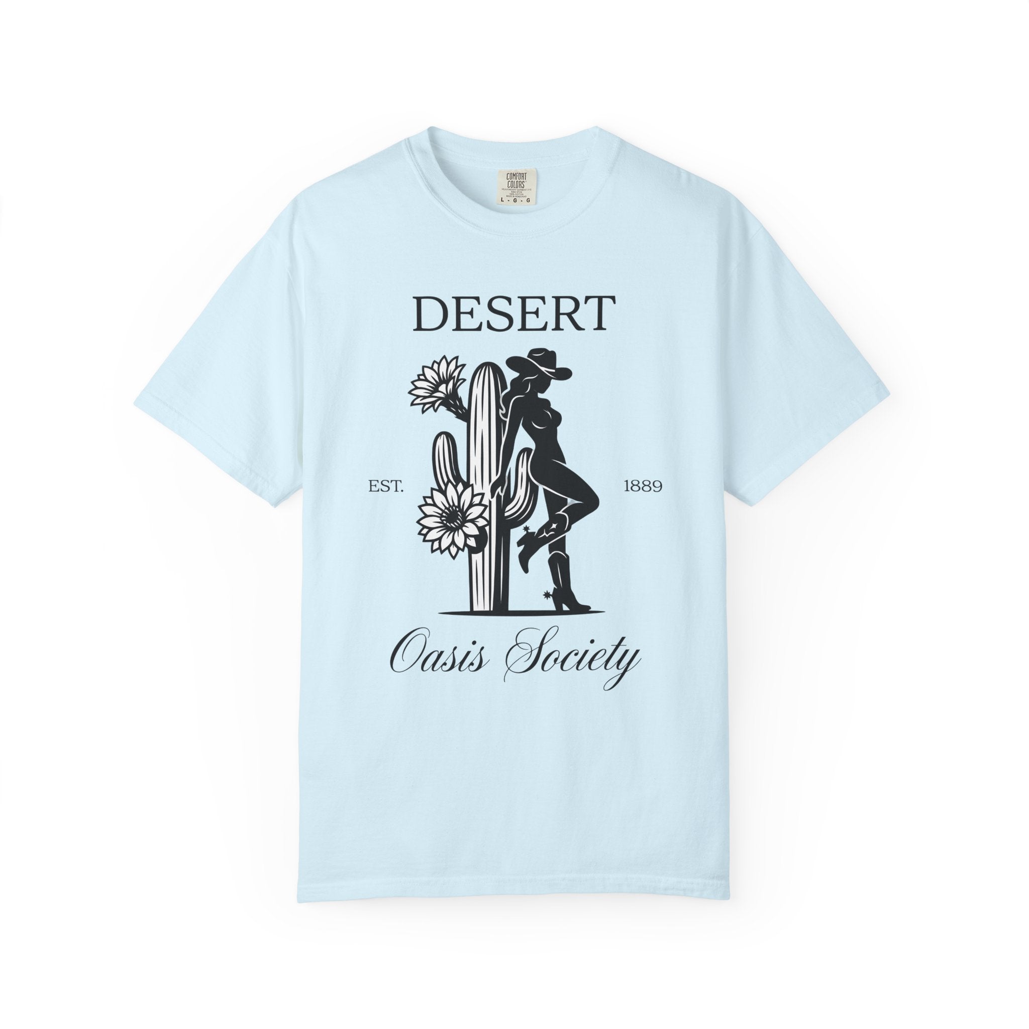 Cowgirl Cactus Shirt Cowgirl Desert Gift Women Western Tee Cactus T-Shirt Rodeo Fan Western Art Tshirt Southwestern Graphic Vintage Flower