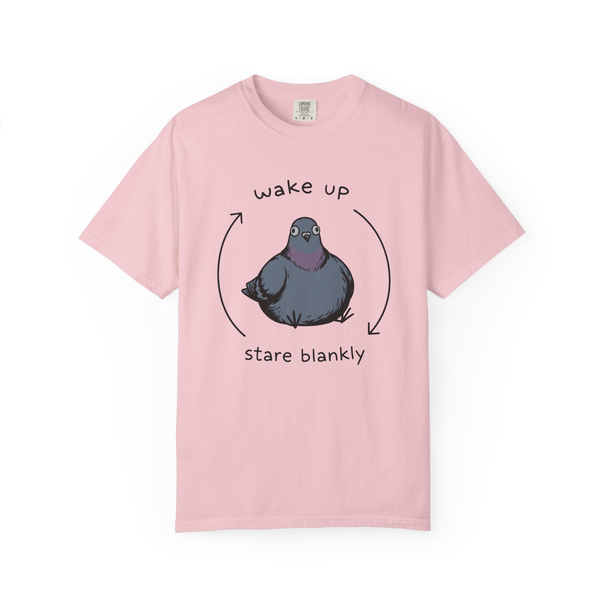 Bird Drawing Shirt Funny Creature Gift Women Animated Tee Bird T-Shirt Comedy Fan Cartoon Tshirt Beast Graphic Scribble Pointers Tshirt