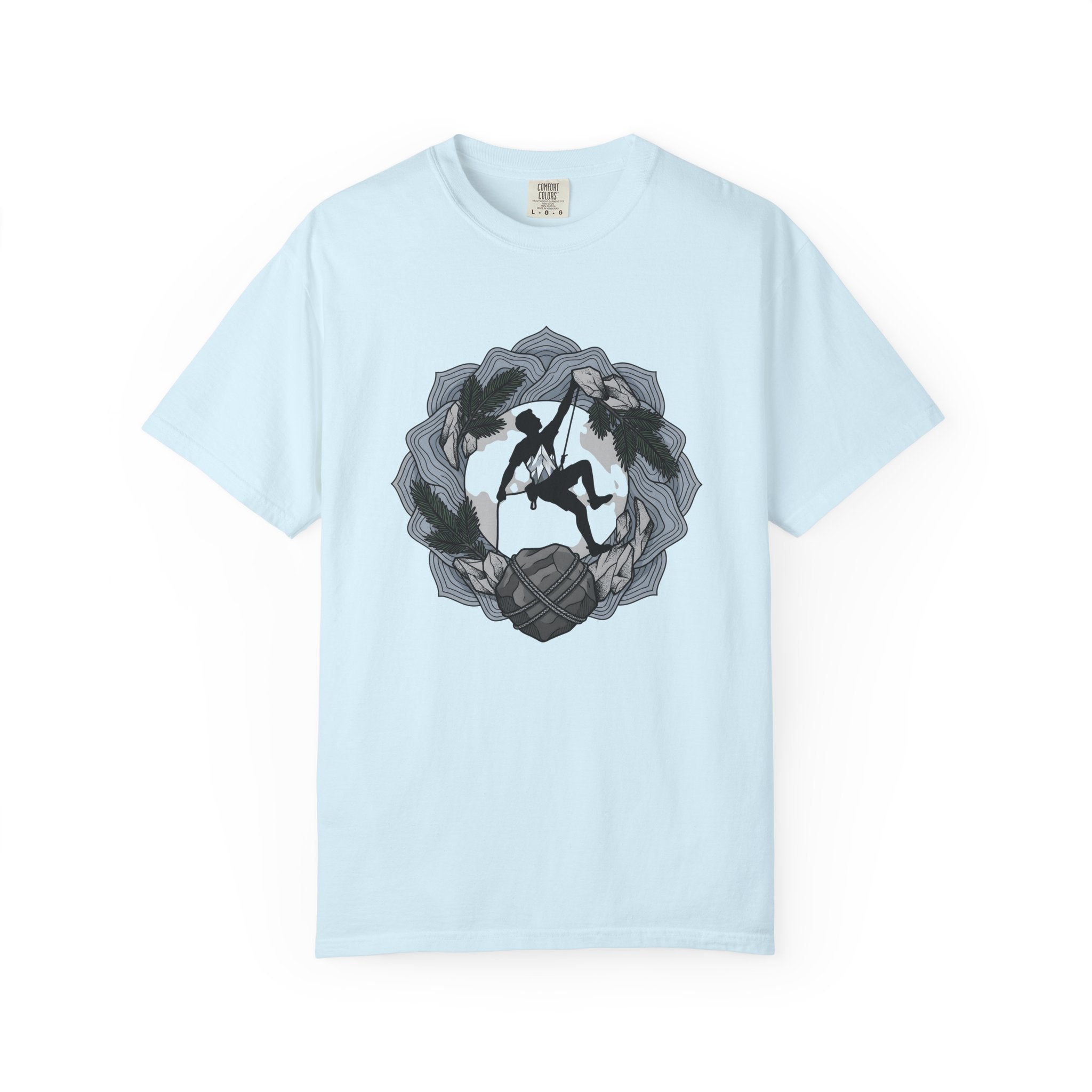 Climbing Sport Shirt Sports & Activities Travel Gift Women Cartoon Tee Rock Climbing T-Shirt Athlete Fan Cartoon Tshirt Adventure Graphic