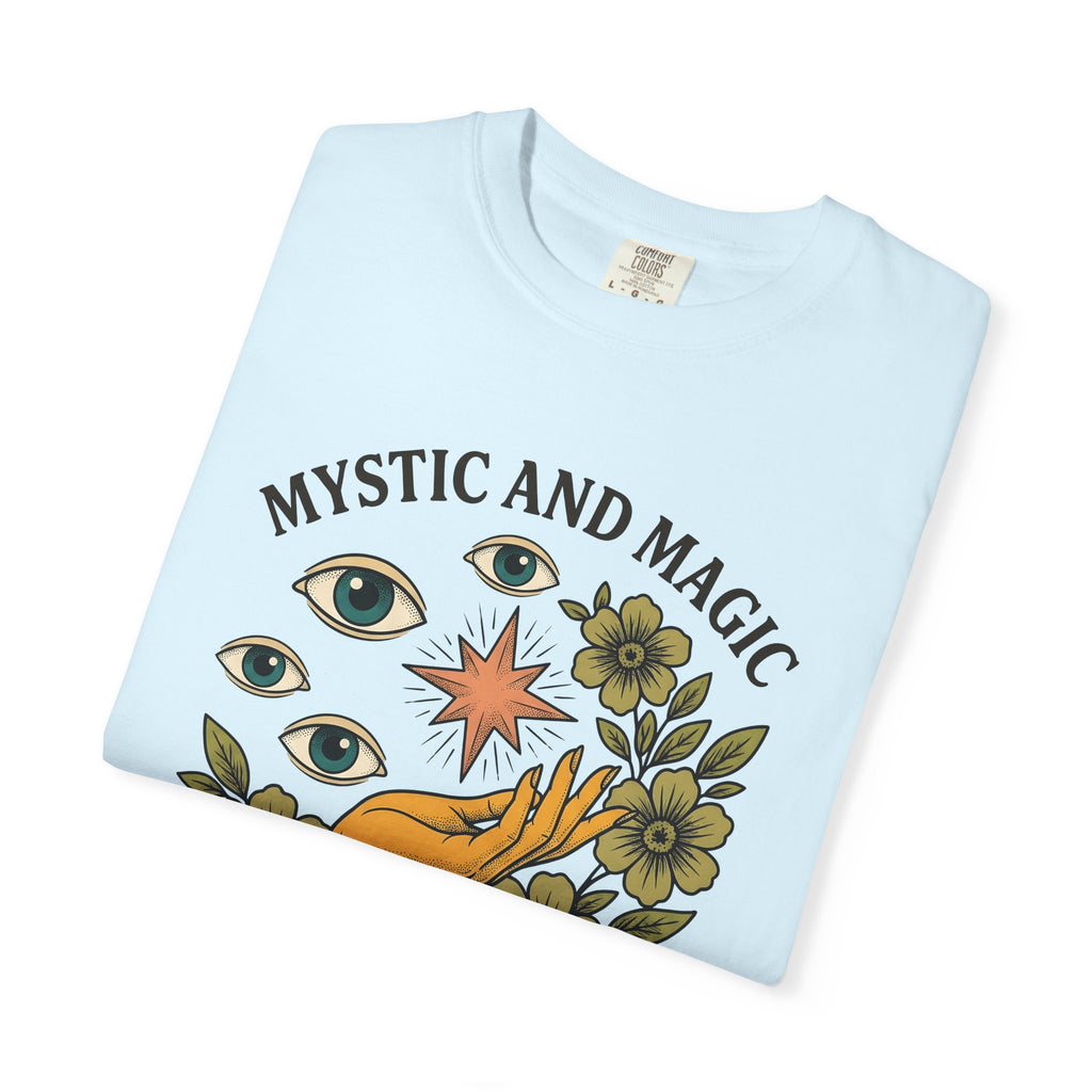 Hand Eye Bloom Shirt Boho Chic Wellness Gift Women Rustic Tee Flower T-Shirt Bohemian Enthusiast Country Tshirt Wellness Graphic Folk