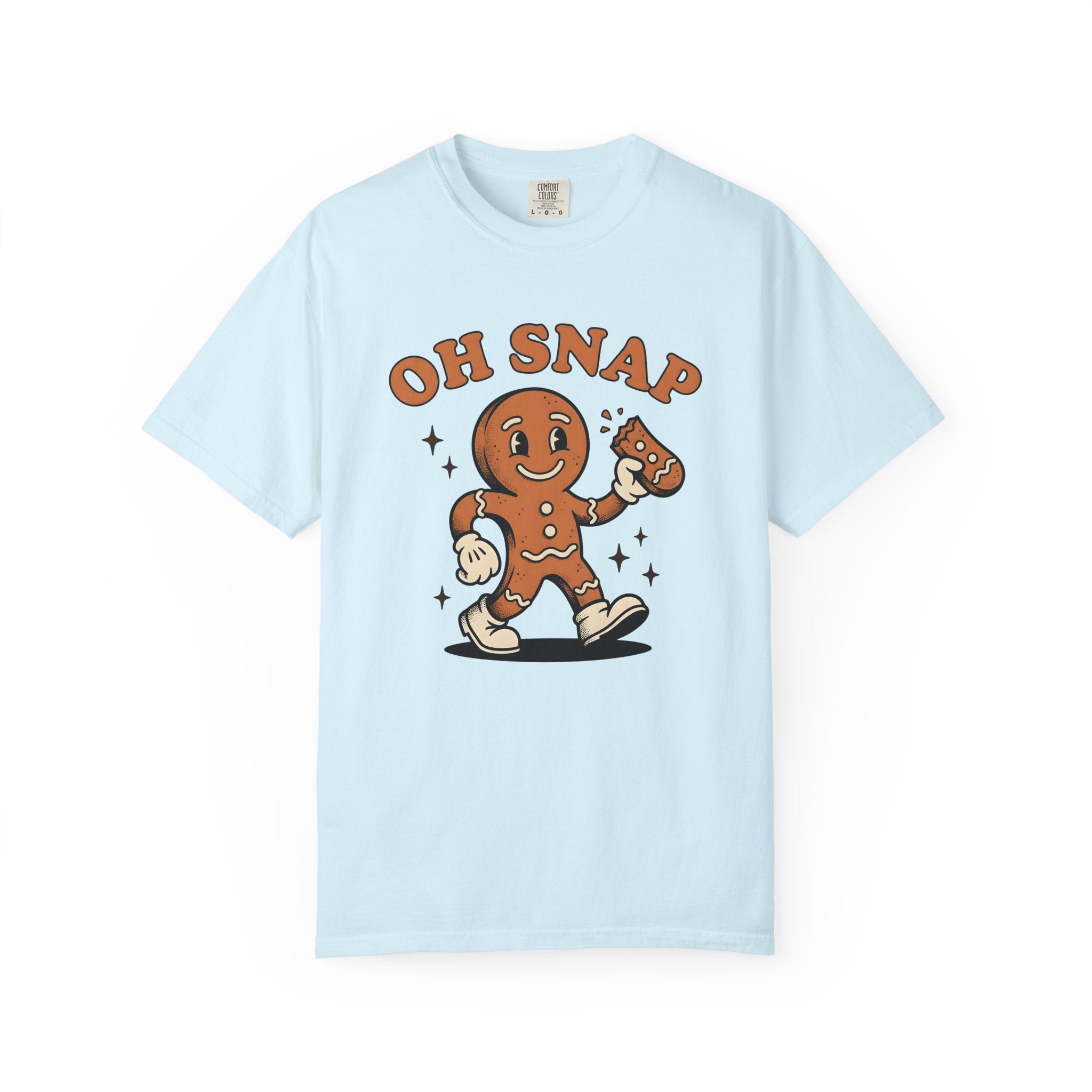 Gingerbread Cookie Shirt Holiday Xmas Gift Women Comic Tee Gingerbread T-Shirt Christmas Fan Cartoon Tshirt Christmas Graphic Retro Sparkles