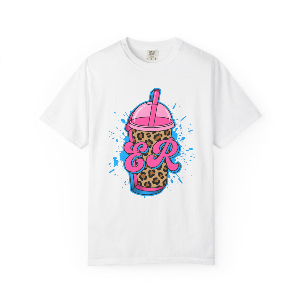 Leopard Print Tumbler Shirt Nurses Animal Print Gift Women Bold Pop Art Tee Tumbler T-Shirt Nurse Enthusiast Pop Art Tshirt Wild Graphic