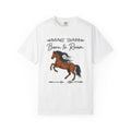 Horse Graphic Shirt Cowgirl Western Gift Women Boho Tee Equine T-Shirt Rodeo Fan Hippie Tshirt Cowboy Graphic Vintage Arrow Tshirt
