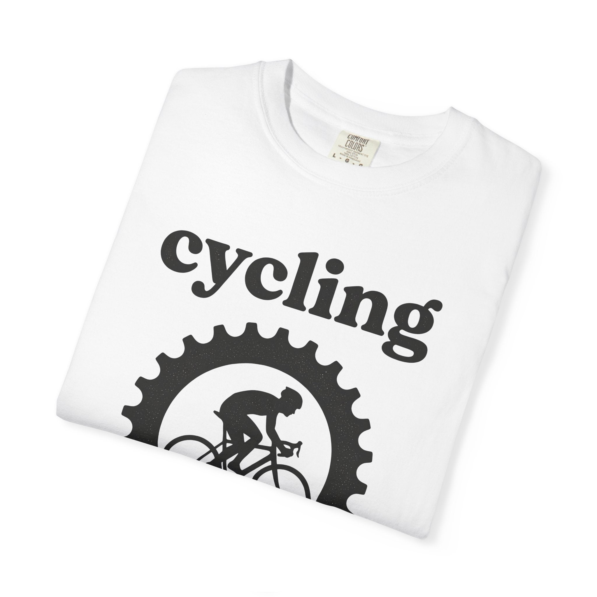 Cyclist Graphic Shirt Cycling Fitness Gift Women Silhouette Tee Biker T-Shirt Cyclist Enthusiast Outline Tshirt Workout Graphic Minimalist