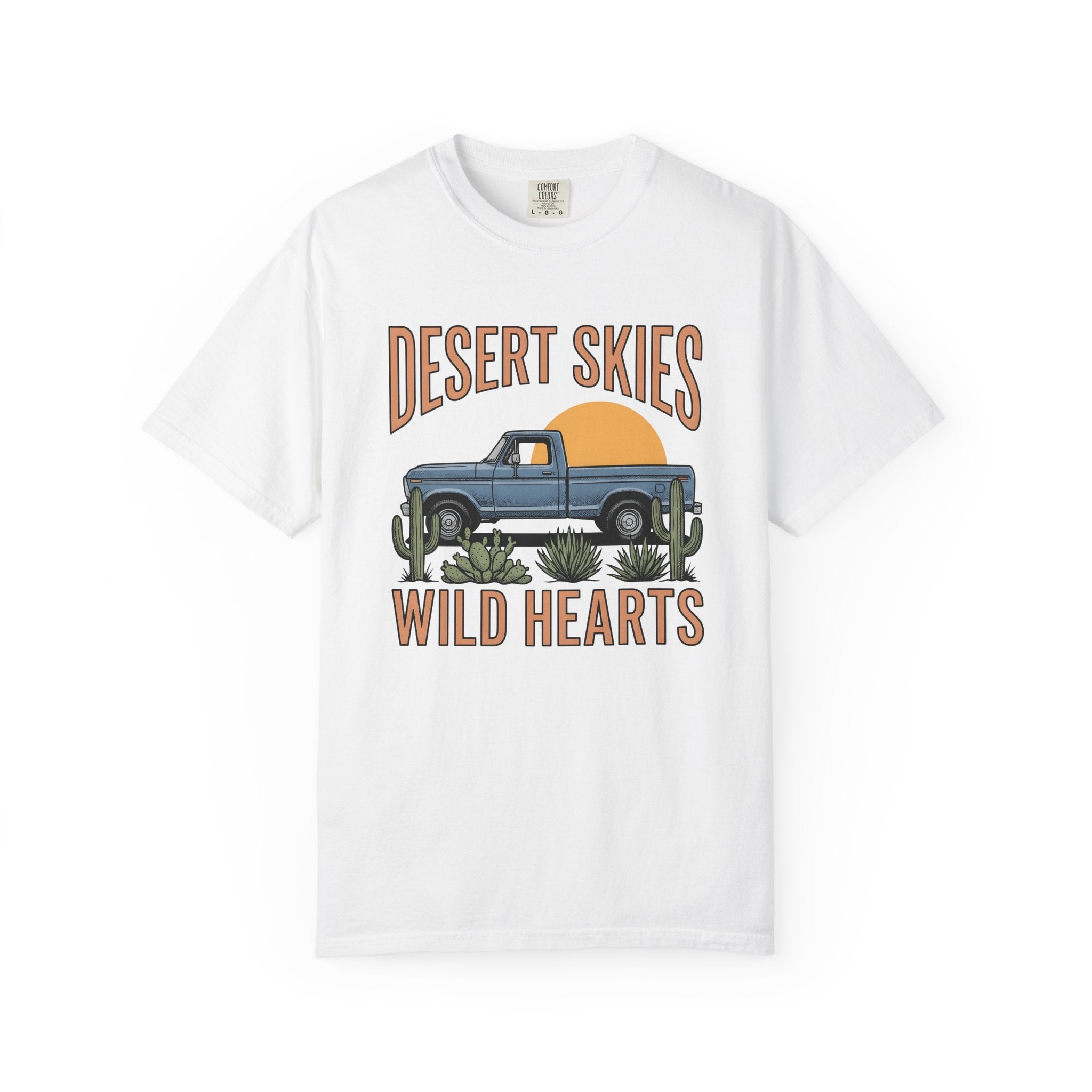 Classic Pickup Shirt Desert Ranch Gift Women Hippie Tee Truck T-Shirt Desert Fan Vintage Tshirt Farm Graphic Throwback Succulent Tshirt