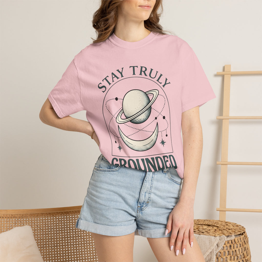 Lunar Planet Shirt Boho Chic Signs Gift Women Night Sky Tee Moon T-Shirt Bohemian Fan Starry Tshirt Zodiac Graphic Classic Glitter Tshirt