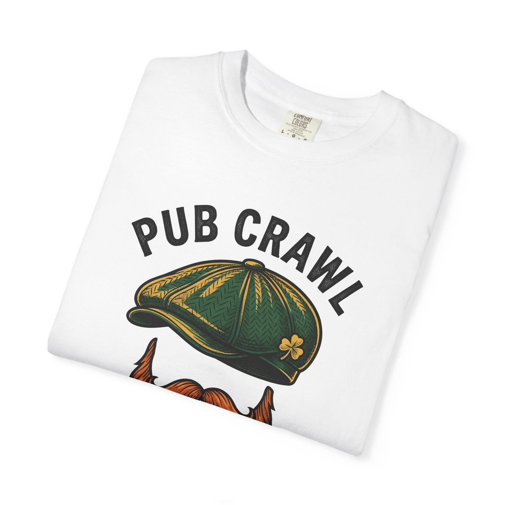Leprechaun Hat Beard Shirt St Patrick's Day Drinking Gift Women Vintage Tee Top Hat T-Shirt Saint Patrick Fan Distressed Tshirt Boozy