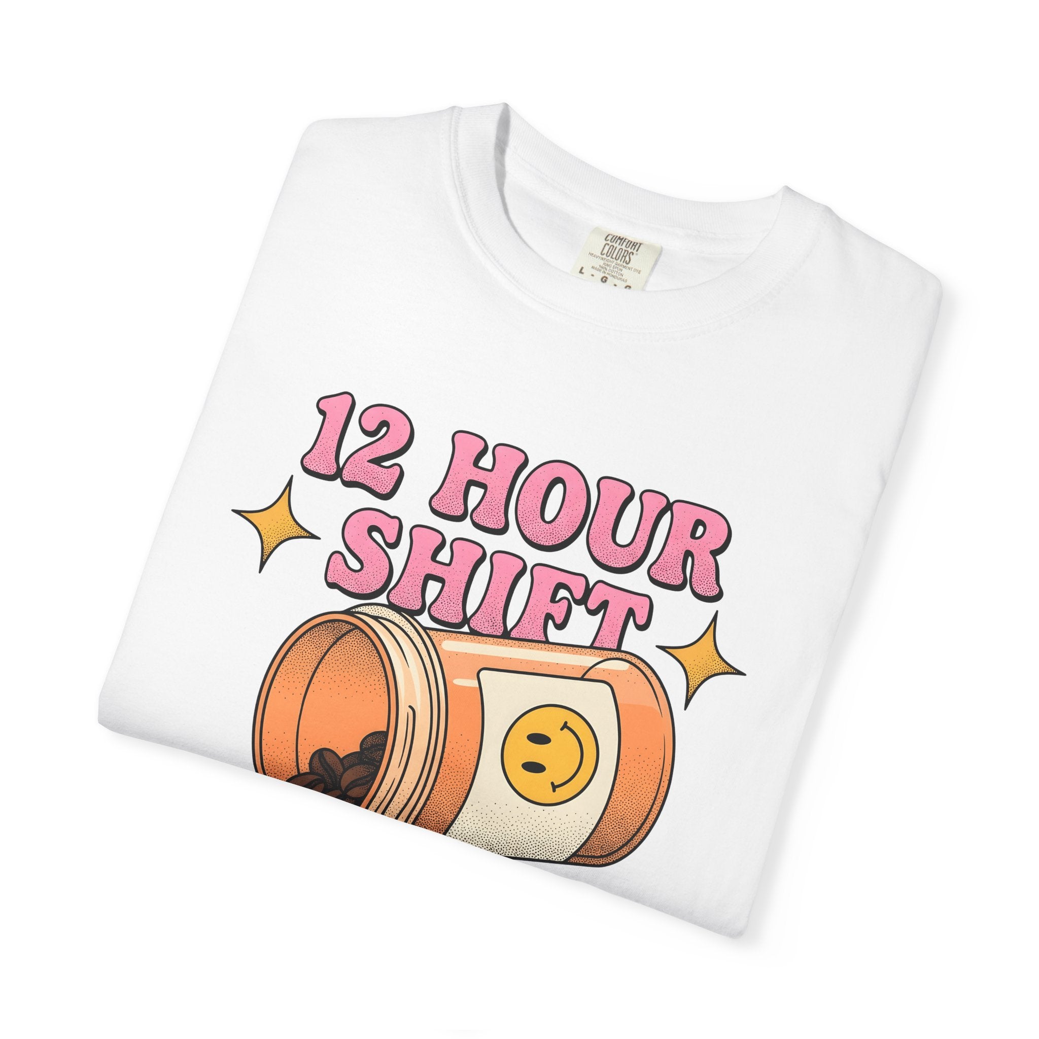 Coffee Beans Container Shirt Nurses Latte Gift Women Old School Tee Coffee Canister T-Shirt Nurse Enthusiast Vintage Tshirt Cappuccino