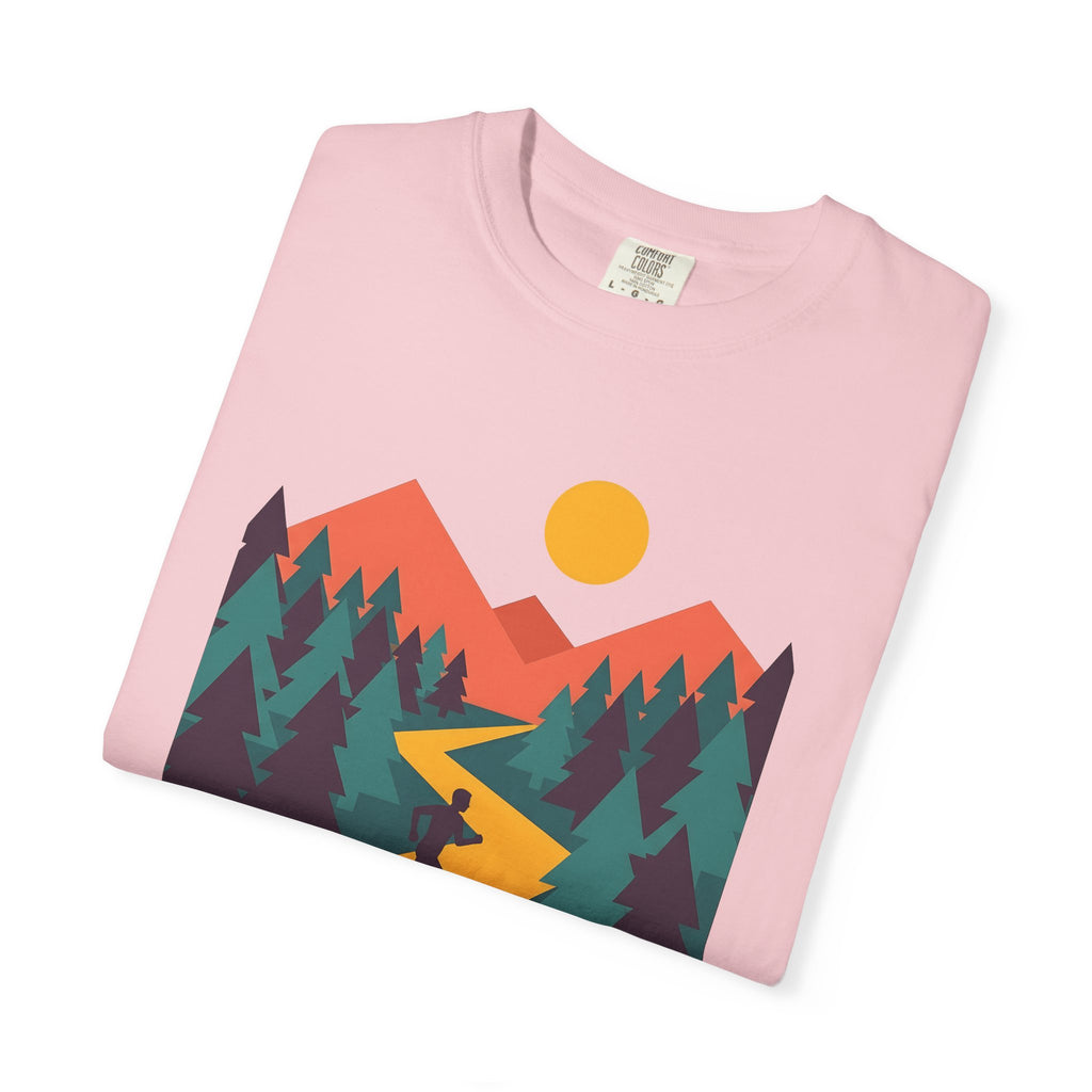 Trail Runner Shirt Sports & Activities Outdoors Gift Women Minimalist Tee Jogger T-Shirt Athlete Fan Ultrarunner Tshirt Wilderness Graphic