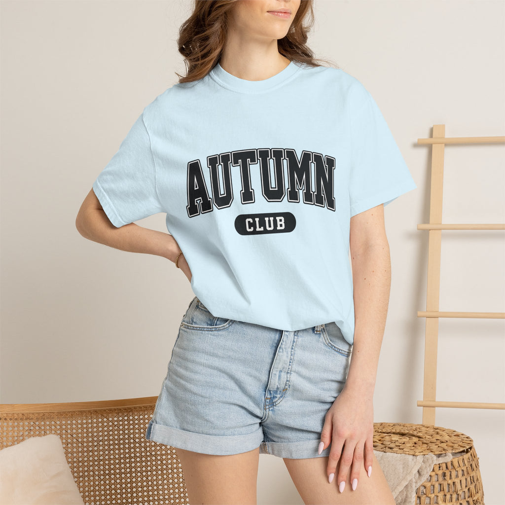 Varsity Type Shirt Autumn Pumpkin Gift Women Hand Drawn Tee Lettering T-Shirt Fall Fan Illustrated Tshirt Gourd Graphic Modern Standout