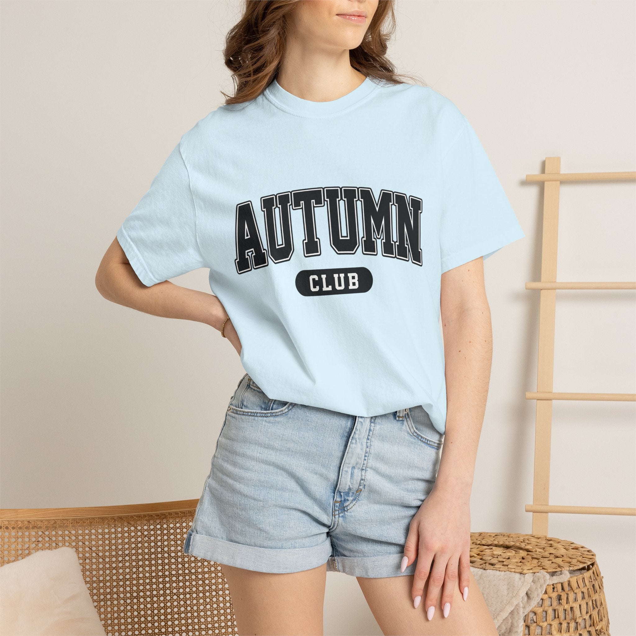 Varsity Type Shirt Autumn Pumpkin Gift Women Hand Drawn Tee Lettering T-Shirt Fall Fan Illustrated Tshirt Gourd Graphic Modern Standout