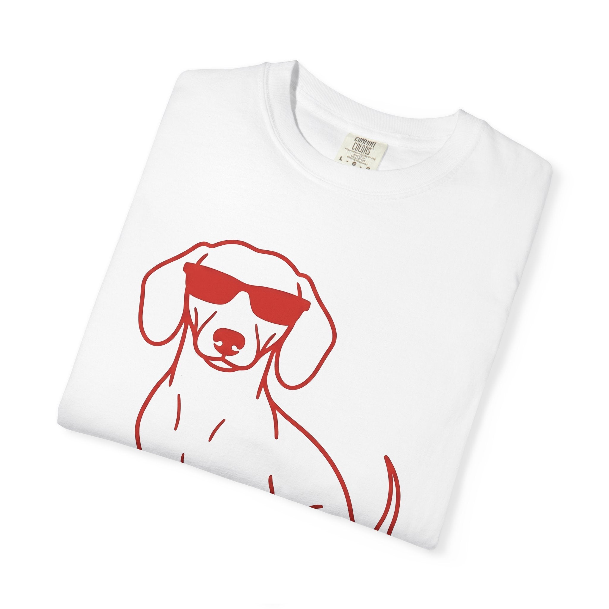 Dachshund Dog Shirt St Valentines Day Pet Gift Women Minimalist Tee Wiener Dog T-Shirt Valentine Fan Simple Tshirt Animal Graphic Retro