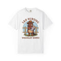 Cowboy Beaver Shirt Nurses Animal Gift Women Cartoon Tee Beaver T-Shirt Nurse Enthusiast Funny Tshirt Wildlife Graphic Vintage Baby Tshirt