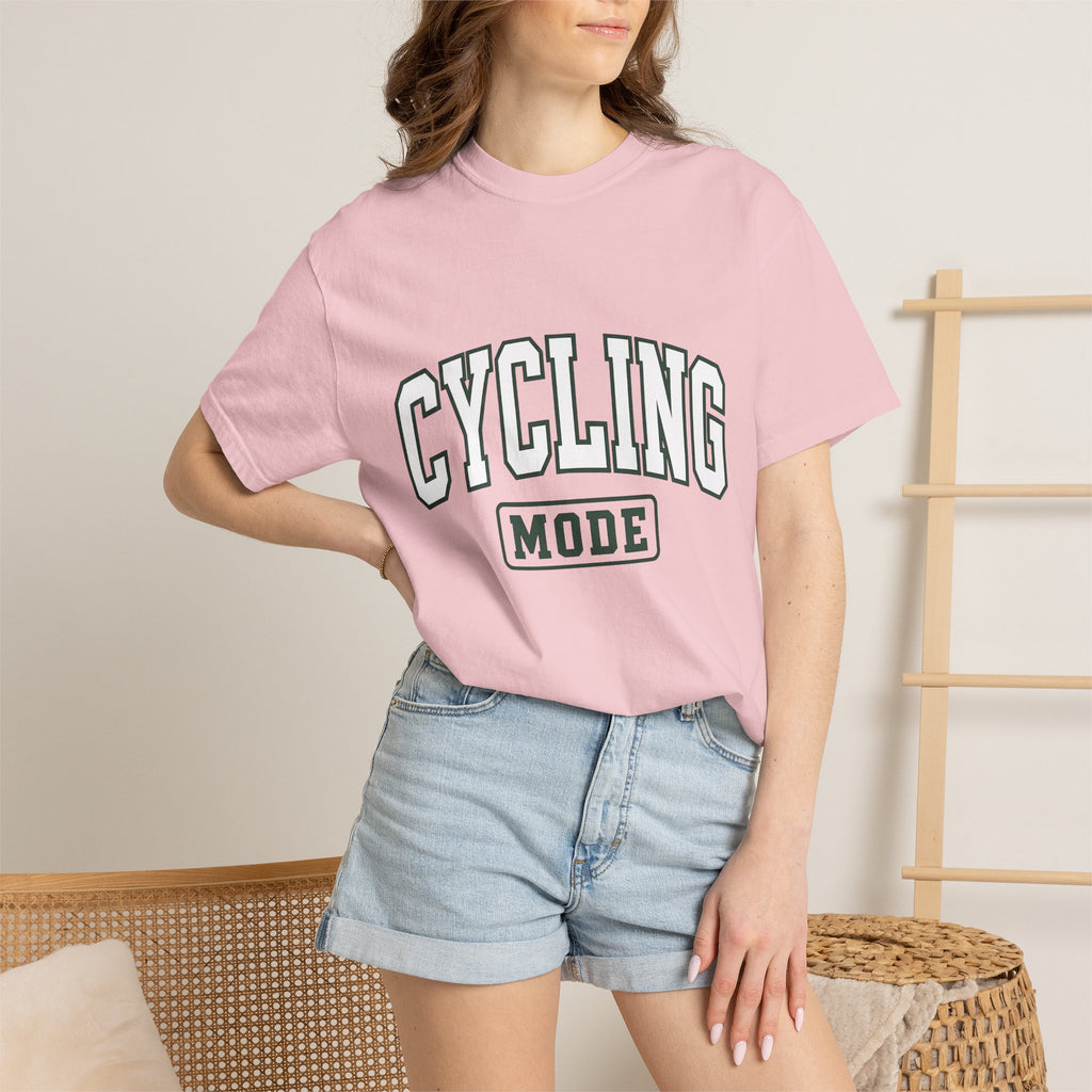 Team Text Shirt Cycling Training Gift Women Thick Font Tee Squad T-Shirt Cyclist Enthusiast Typography Tshirt Workout Graphic Old School