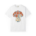 Mushroom Bloom Shirt Boho Chic Environment Gift Women Indie Tee Fungus T-Shirt Hippie Fan Bohemian Tshirt Eco Graphic Classic Daisy Flower