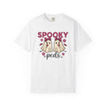 Ghost Candy Shirt Nurses Halloween Gift Women Cute Tee Candy T-Shirt Nurse Enthusiast Kawaii Tshirt Spooky Graphic Hand Drawn Pink Bow