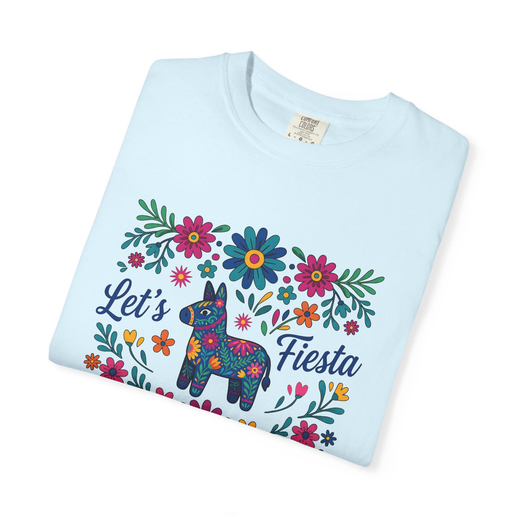Mule Flower Shirt Fiesta Celebration Gift Women Traditional Tee Flower T-Shirt Party Fan Vintage Tshirt Festive Graphic Bold Bright Blossoms