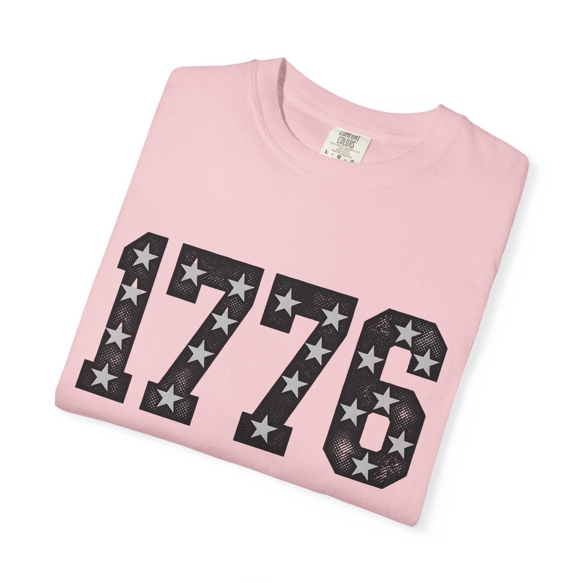 Patriotic Numbers Shirt 4th Of July Patriotic Gift Women Vintage Tee Numbers T-Shirt Independence Day Enthusiast Retro Tshirt American