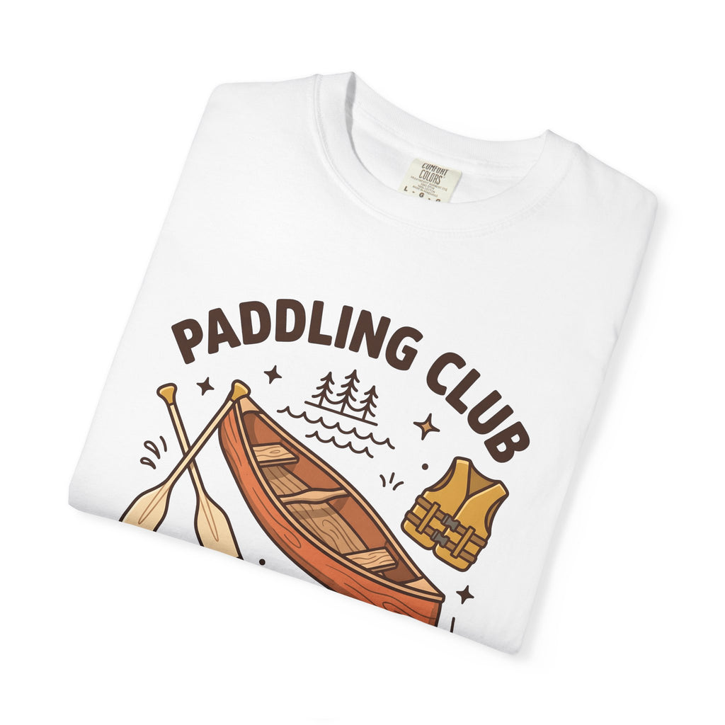 Canoe Oars Shirt Paddling Wilderness Gift Women Anime Tee Paddle T-Shirt Kayaking Enthusiast Manga Tshirt Outdoor Graphic Doodle Flotation