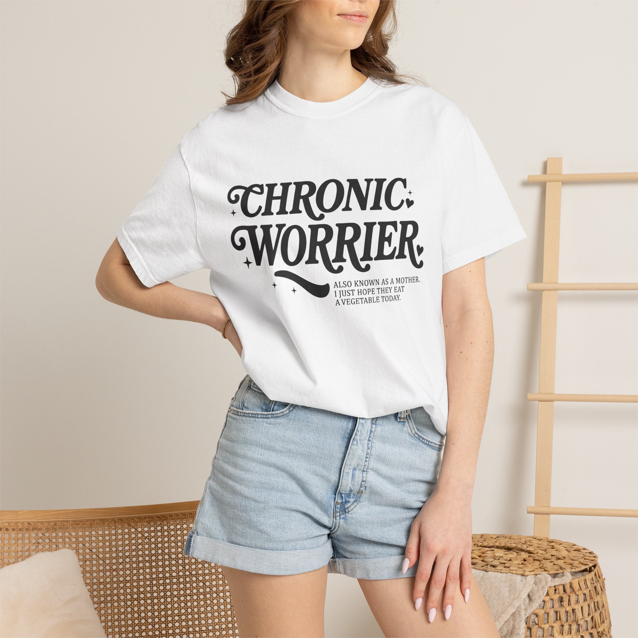 Vivid Text Art Shirt Moms Parody Gift Women Whimsical Tee Typography T-Shirt Motherhood Fan Fantasy Tshirt Spoof Graphic Old School Heart