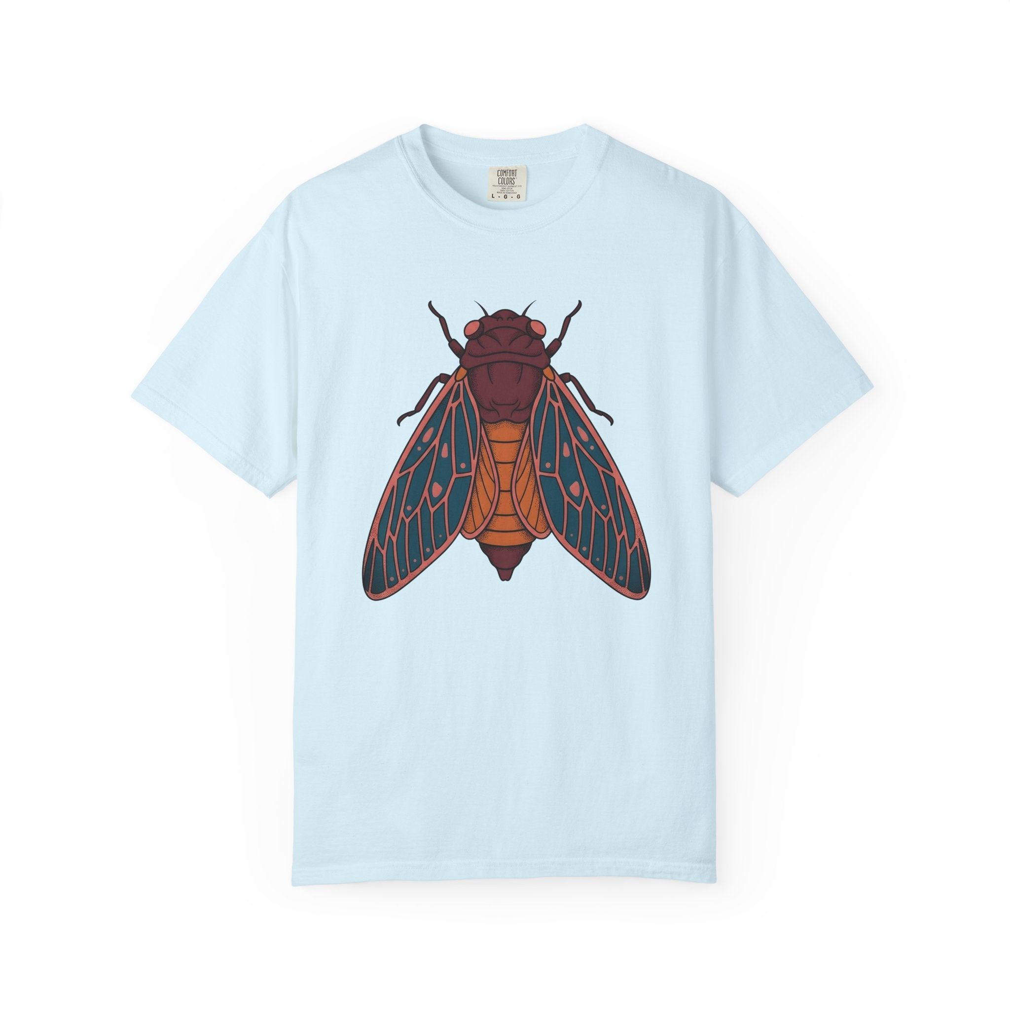 Cicada Creature Shirt Cottagecore Wilderness Gift Women Folk Tee Locust T-Shirt Cottagecore Fan Naive Tshirt Wilderness Graphic Classic