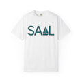 Sailboat Art Shirt Sailing Ocean Gift Women Basic Tee Yacht T-Shirt Sailor Fan Sailing Graphic Sea Design Trendy Boat Tshirt