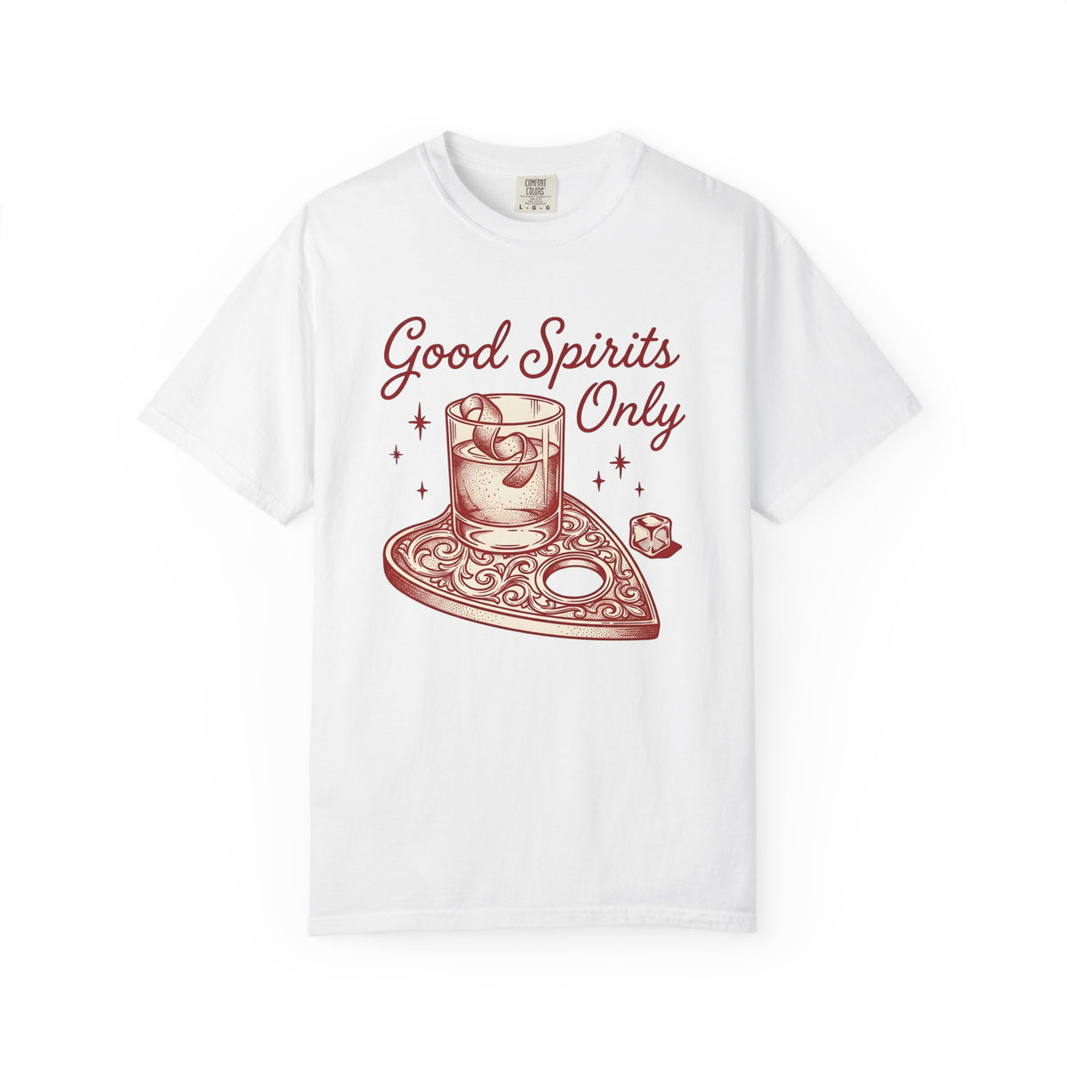 Martini Glass Shirt Holiday Fall Decor Gift Women Retro Tee Cocktail Glass T-Shirt Halloween Fan Vintage Tshirt Autumn Graphic Sketch Spirit