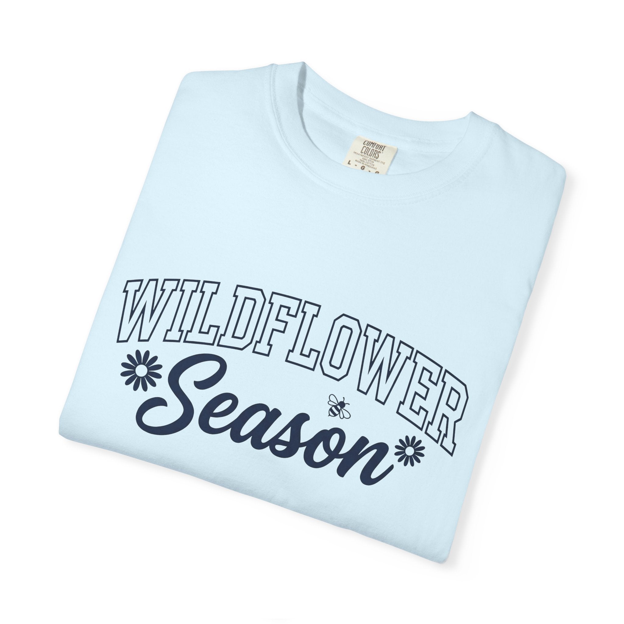 Wildflower Design Shirt Wildflower Outdoors Gift Women Contemporary Tee Floral T-Shirt Wildflower Fan Modern Tshirt Outdoor Graphic Simple