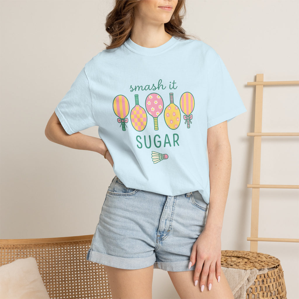 Badminton Paddles Shirt Sports Training Gift Women Charming Tee Rackets T-Shirt Athlete Enthusiast Cute Tshirt Practice Graphic Gentle Hues