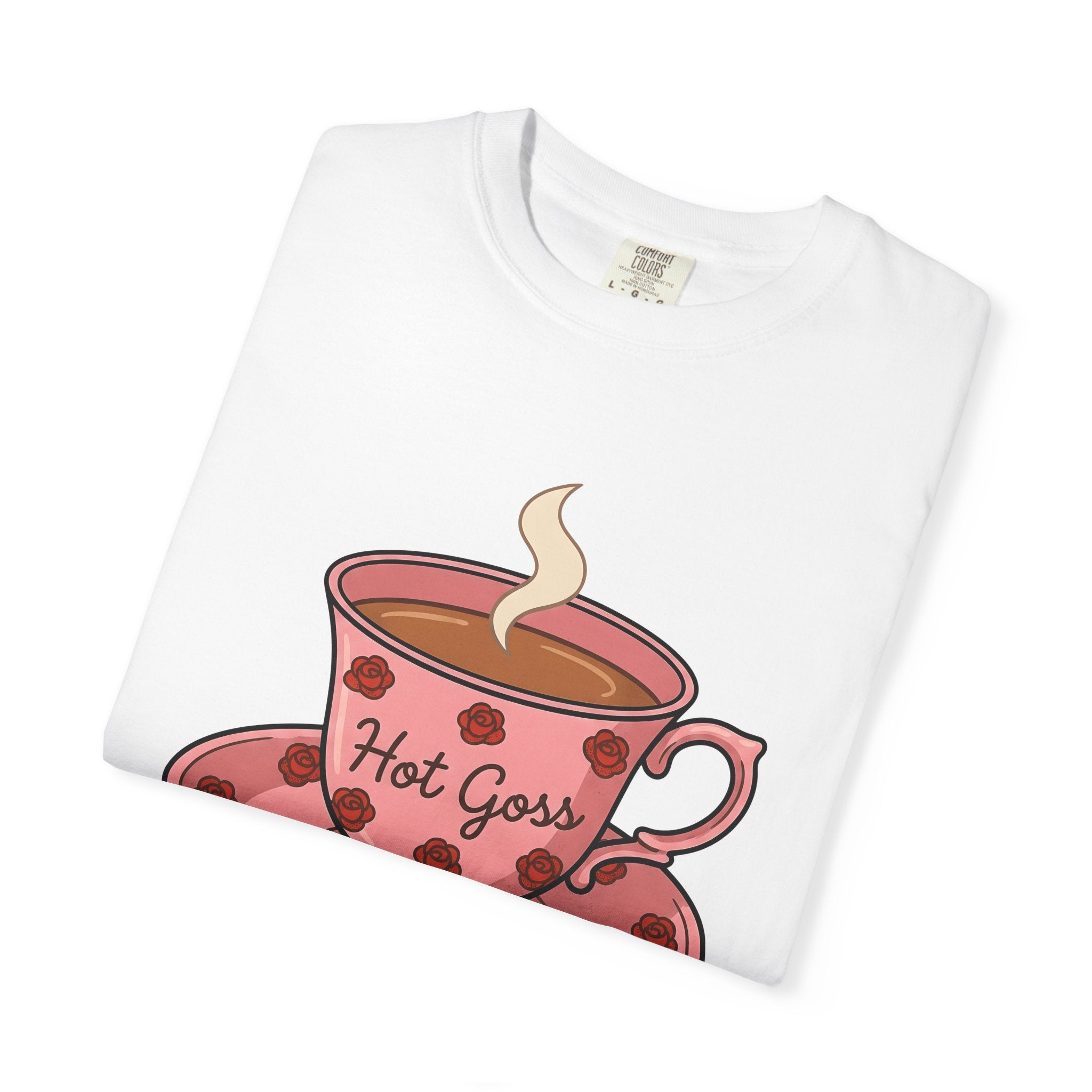 Rose Teacup Shirt Valentines Day Friendship Gift Women Cartoon Tee Teacup T-Shirt Valentine Fan Comic Tshirt Bff Graphic Retro Floral
